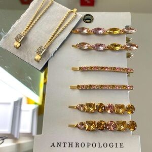 Anthropologie Hair pin Set New